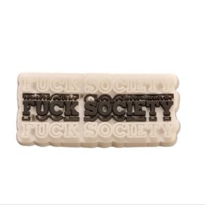 NEW F*ck Society Croc Charm
